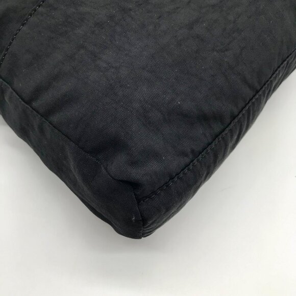 Kipling Black Noir Nylon Multipocket Angie Shoulder Bag - Picture 9 of 11